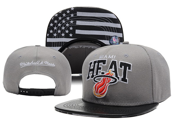 NBA Miami Heat MN Snapback Hat #120